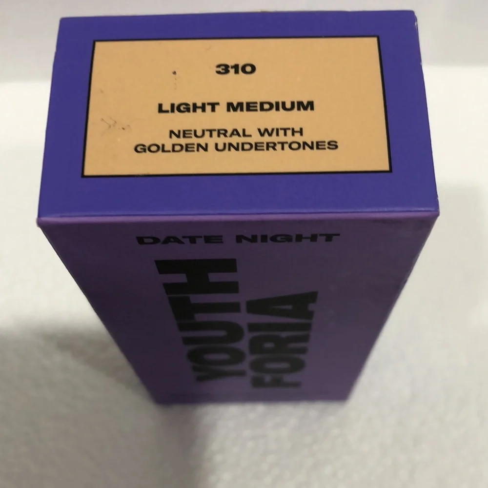 Youth Foria Date Night Skin Tint Serum Foundation NIB